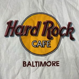 Vintage Hard Rock Cafe Baltimore Tee Shirt Size XL